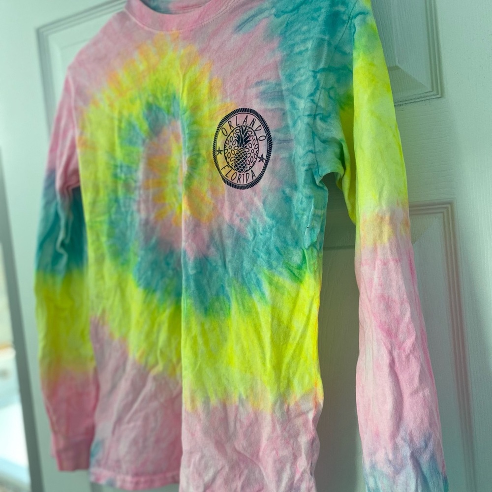 Orlando Florida Tie-Dye Long Sleeve Shirt